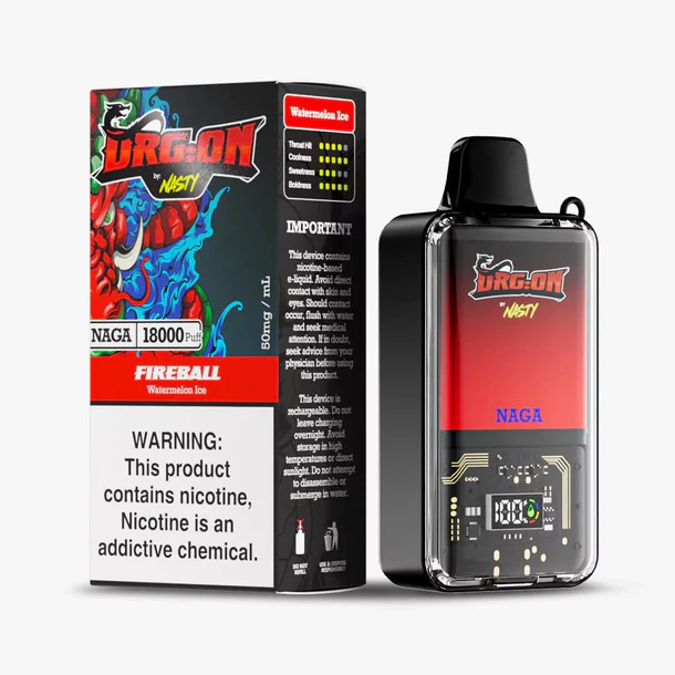 Nasty Bar DRaGON 18K Disposable Vape - Image 3