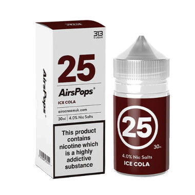 AIRSPOPS | 313 E-Liquid | Ice Cola | 4.0% NIC 30ML
