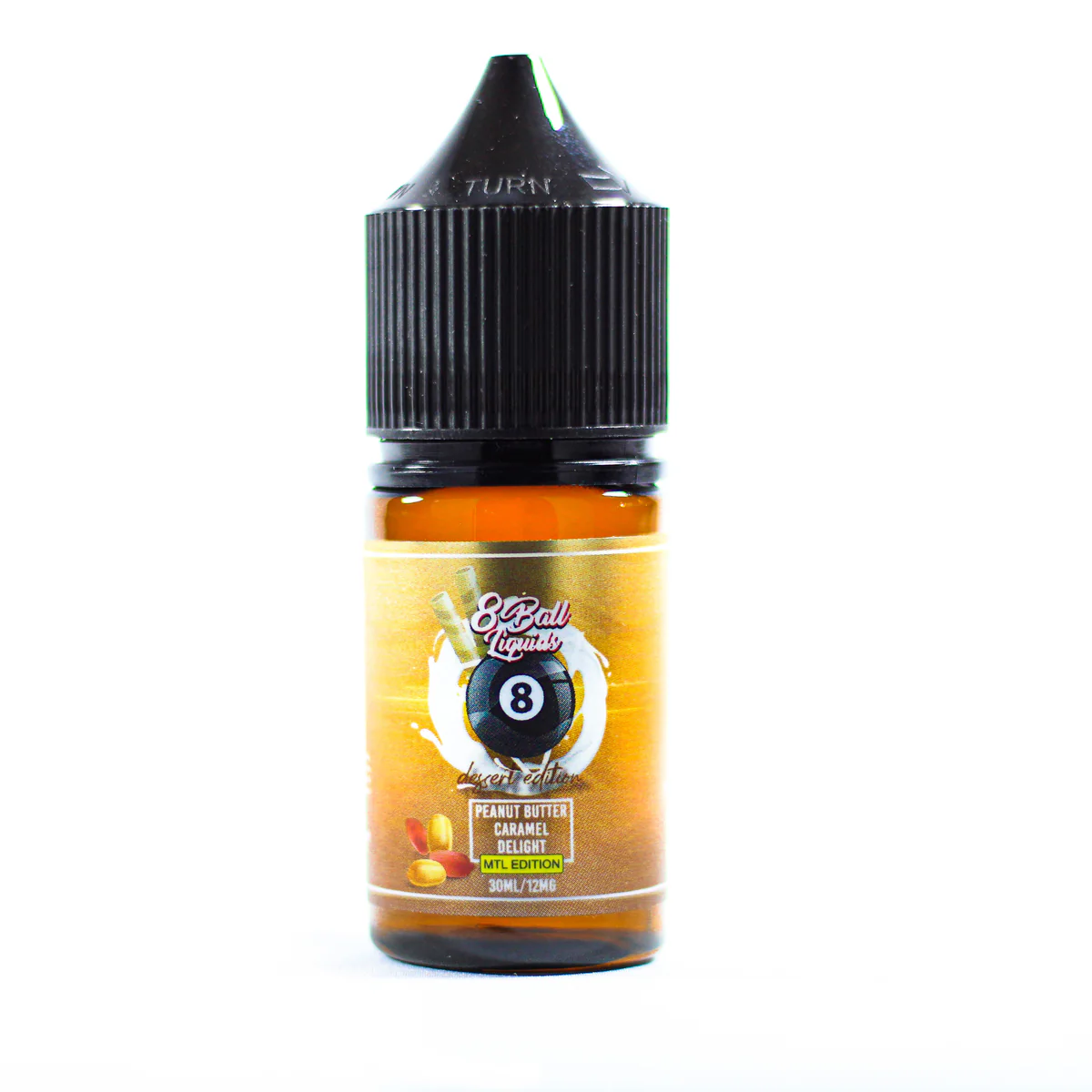 8 Ball | Peanut Butter Caramel Delight | 30ML