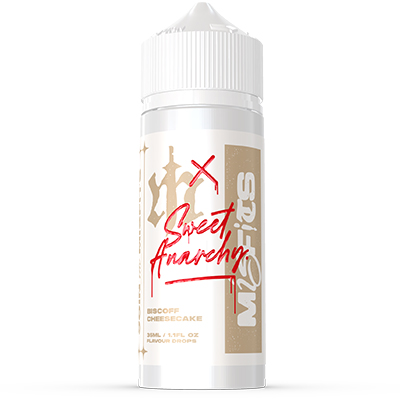 Misfits x Sweet Anarchy -Biscoff Cheese Cake Longfill Flavour Shots 120ml